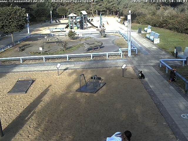 Archiv Foto Webcam Usedom: Trassenheide Spielplatz