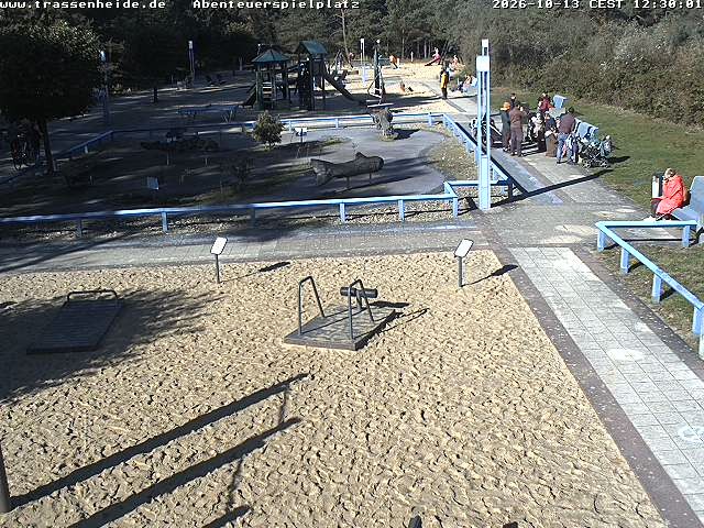 Archiv Foto Webcam Usedom: Trassenheide Spielplatz