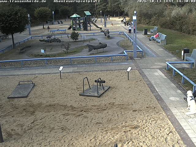 Archiv Foto Webcam Usedom: Trassenheide Spielplatz