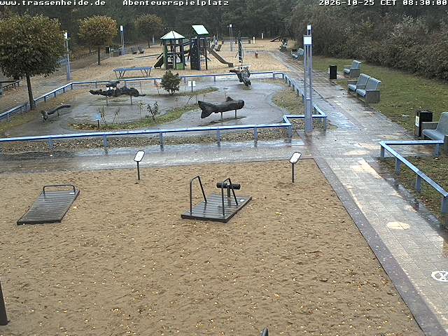 Archiv Foto Webcam Usedom: Trassenheide Spielplatz