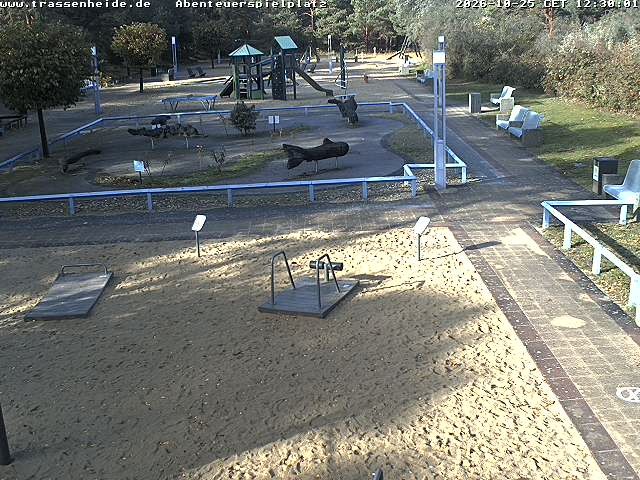 Archiv Foto Webcam Usedom: Trassenheide Spielplatz