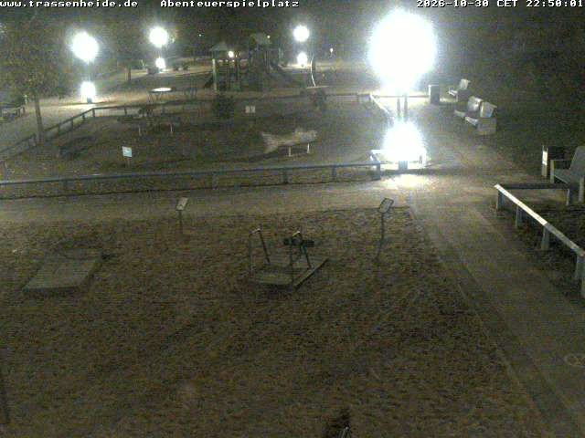 Archiv Foto Webcam Usedom: Trassenheide Spielplatz