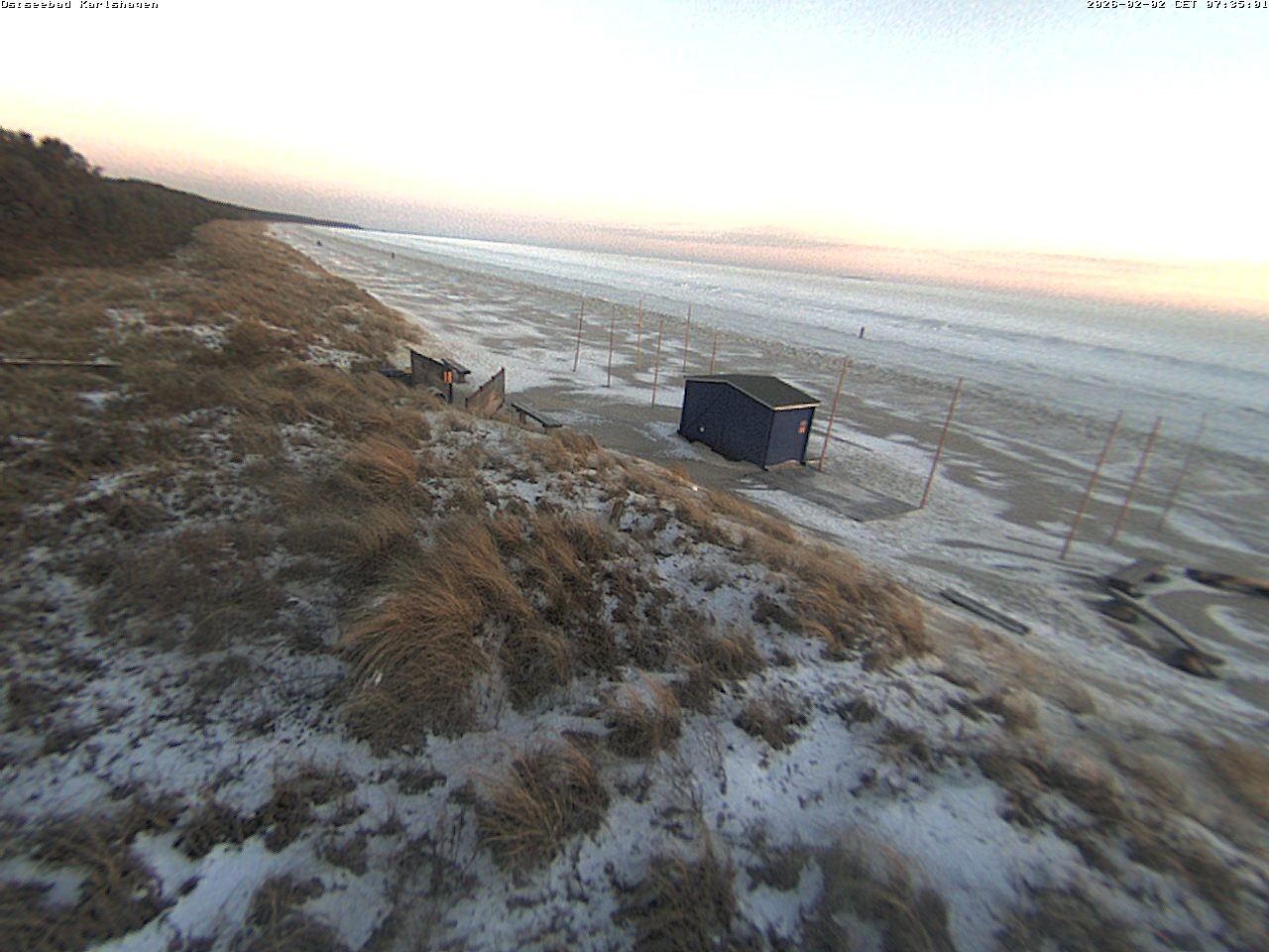 Archiv Foto Webcam Usedom: Strand Karlshagen