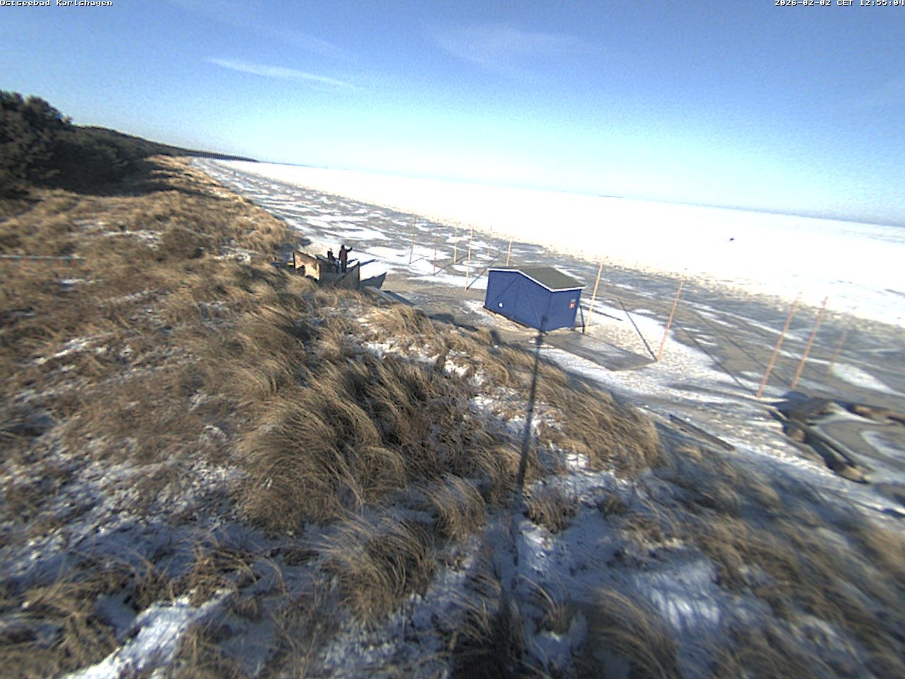 Archiv Foto Webcam Usedom: Strand Karlshagen