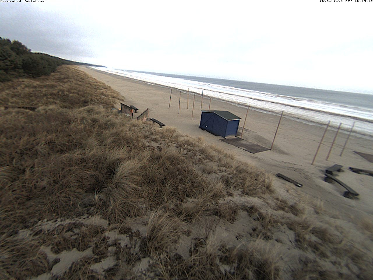 Archiv Foto Webcam Usedom: Strand Karlshagen