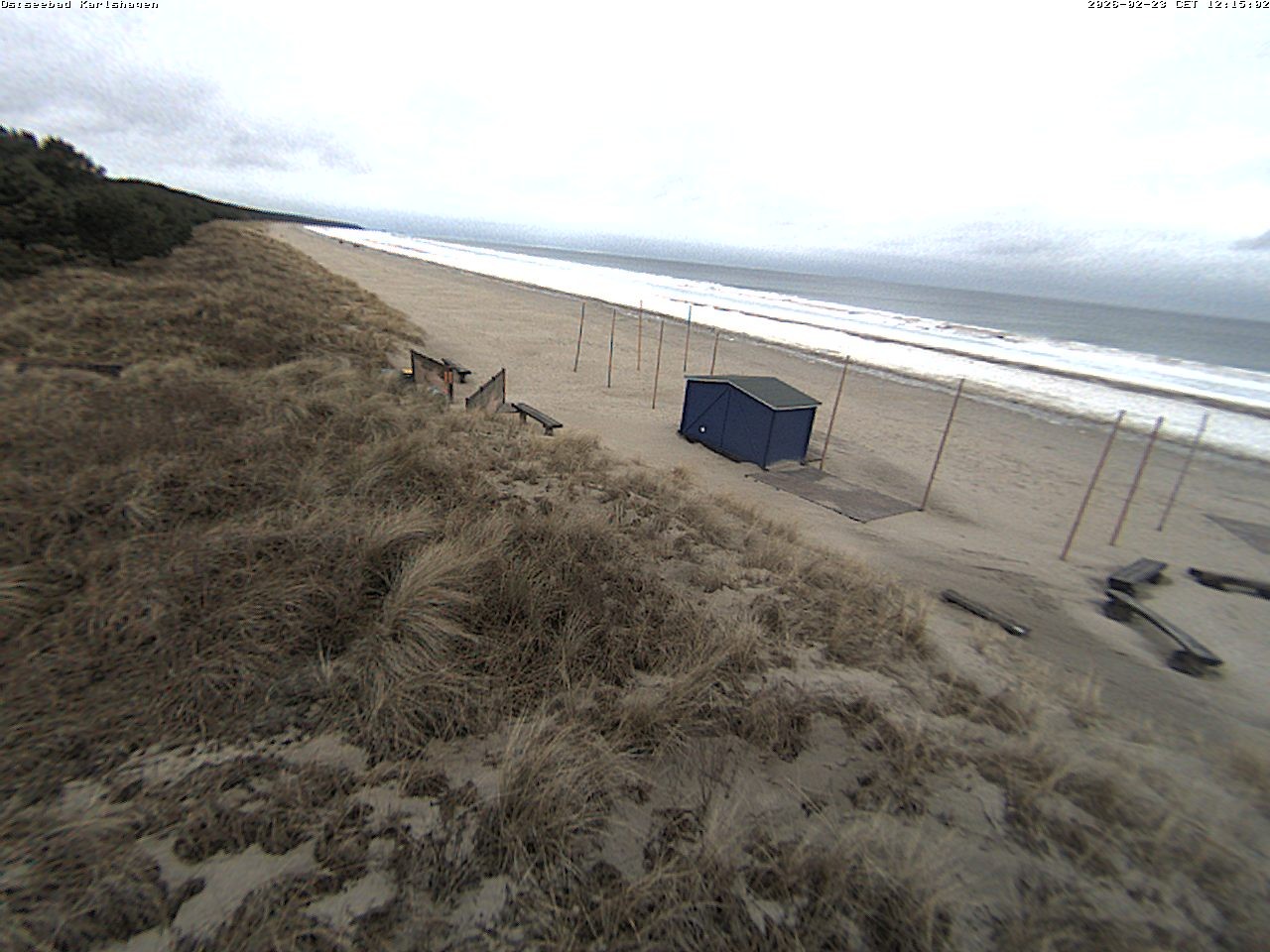 Archiv Foto Webcam Usedom: Strand Karlshagen
