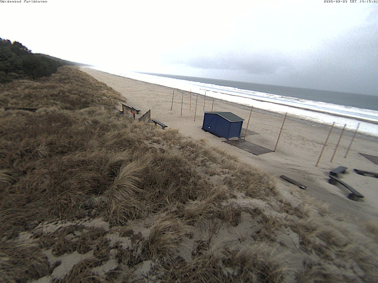Archiv Foto Webcam Usedom: Strand Karlshagen