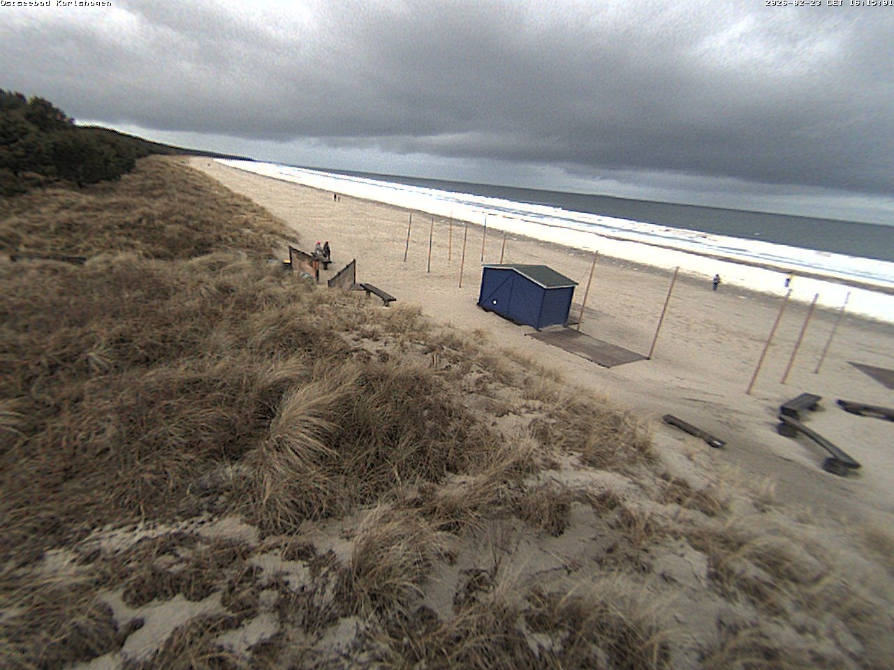 Archiv Foto Webcam Usedom: Strand Karlshagen