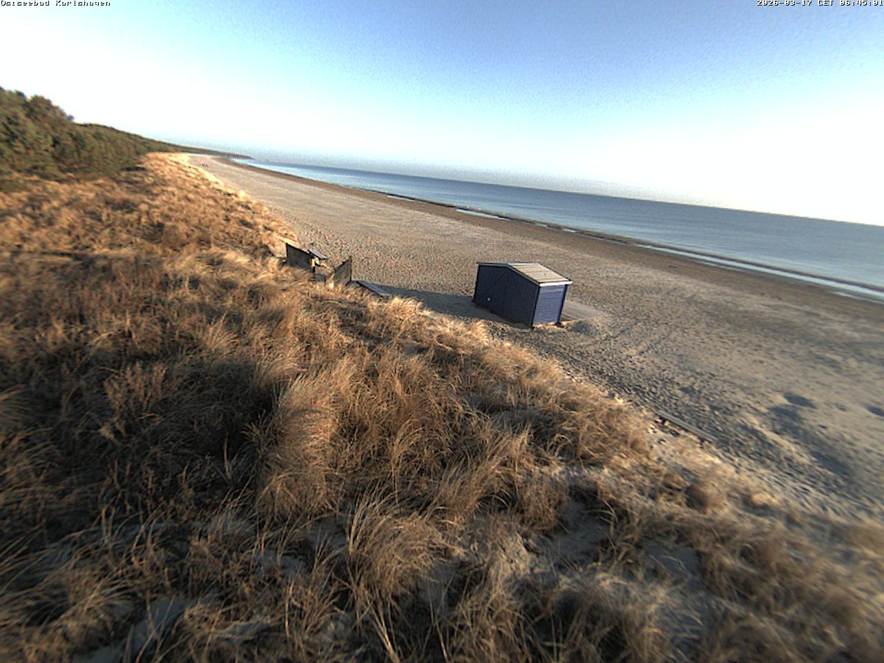 Archiv Foto Webcam Usedom: Strand Karlshagen