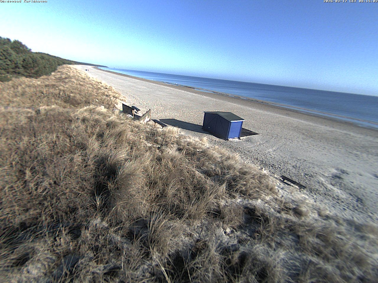 Archiv Foto Webcam Usedom: Strand Karlshagen