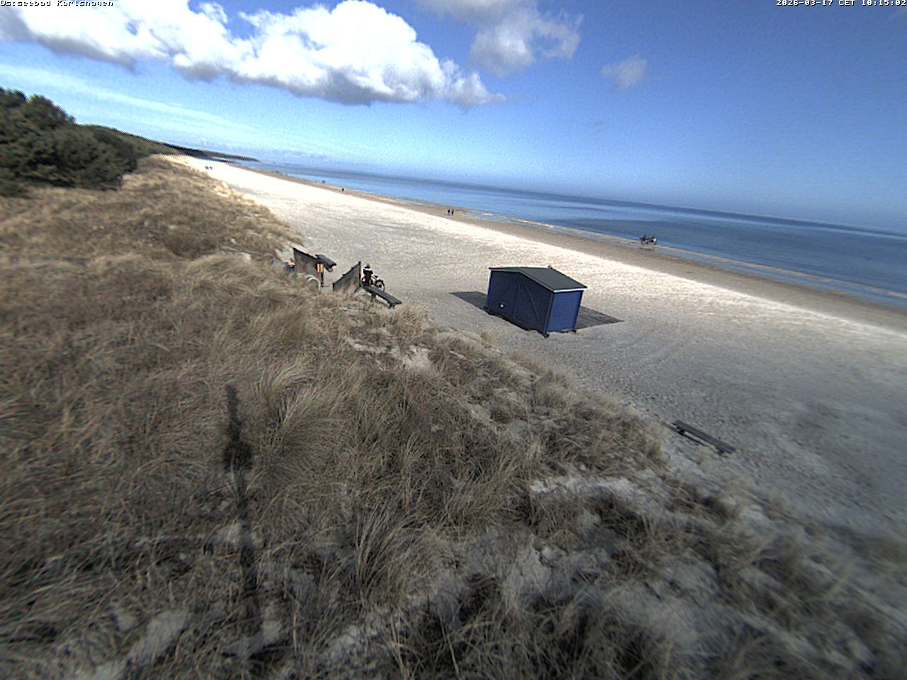 Archiv Foto Webcam Usedom: Strand Karlshagen
