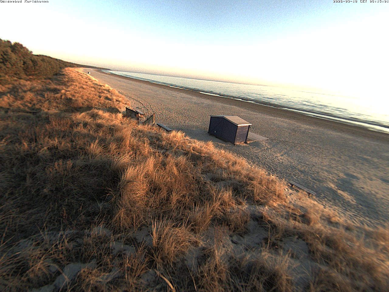 Archiv Foto Webcam Usedom: Strand Karlshagen