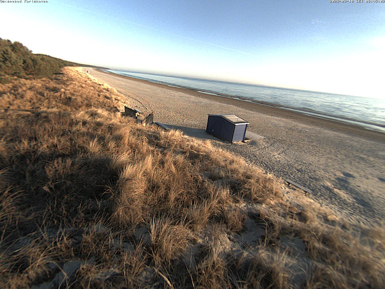 Archiv Foto Webcam Usedom: Strand Karlshagen