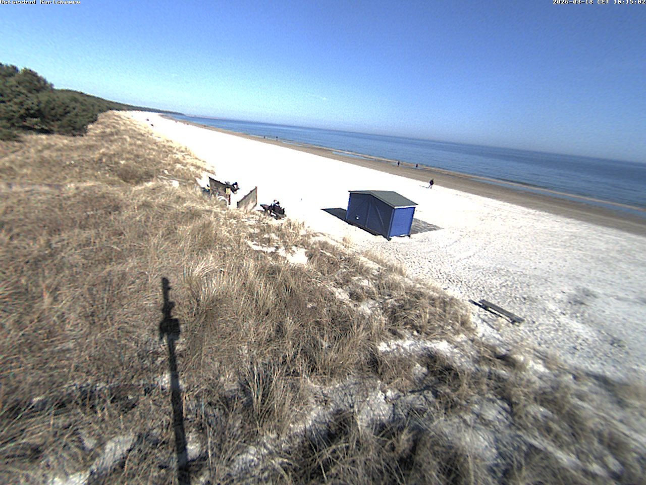 Archiv Foto Webcam Usedom: Strand Karlshagen