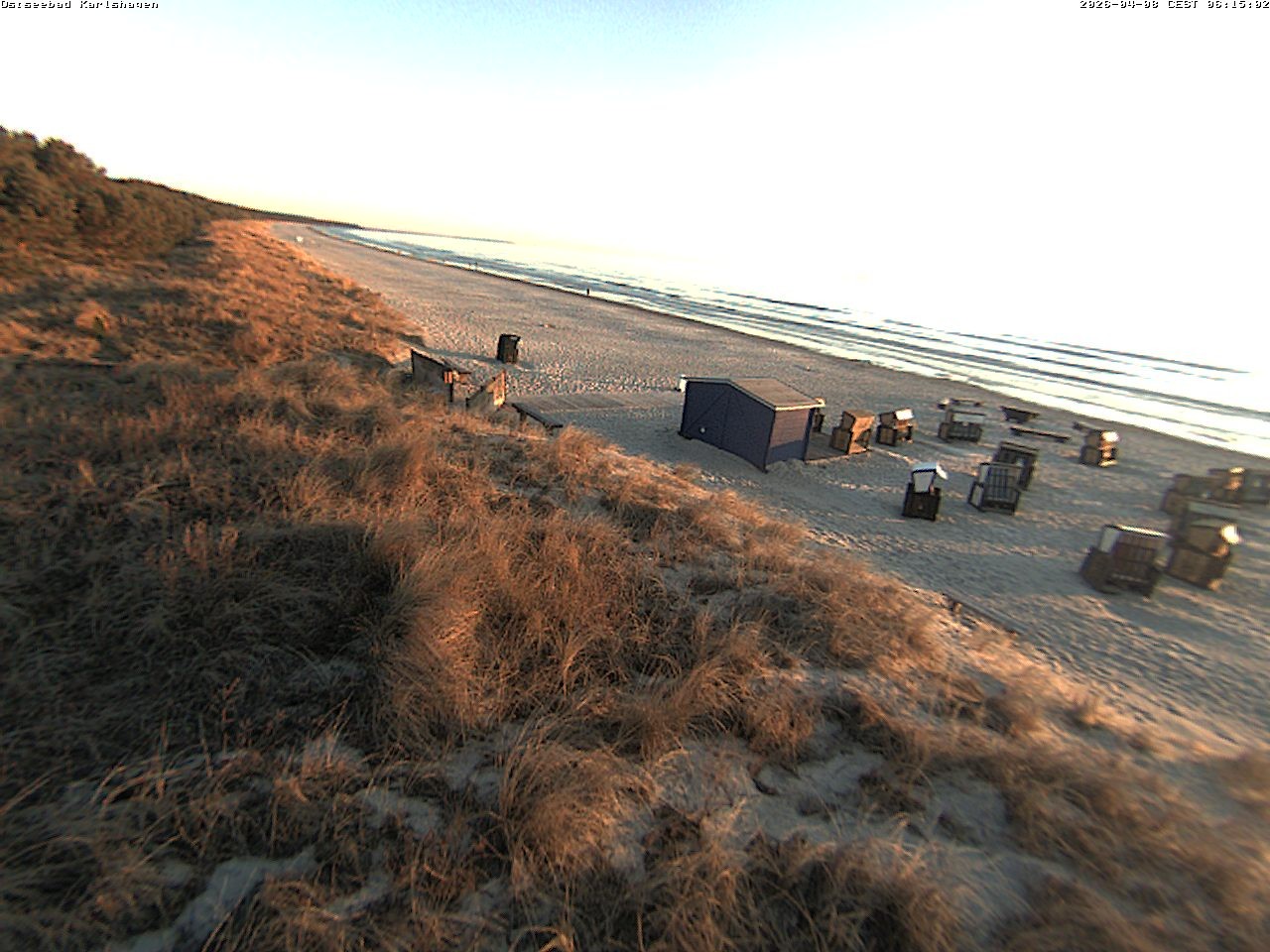 Archiv Foto Webcam Usedom: Strand Karlshagen