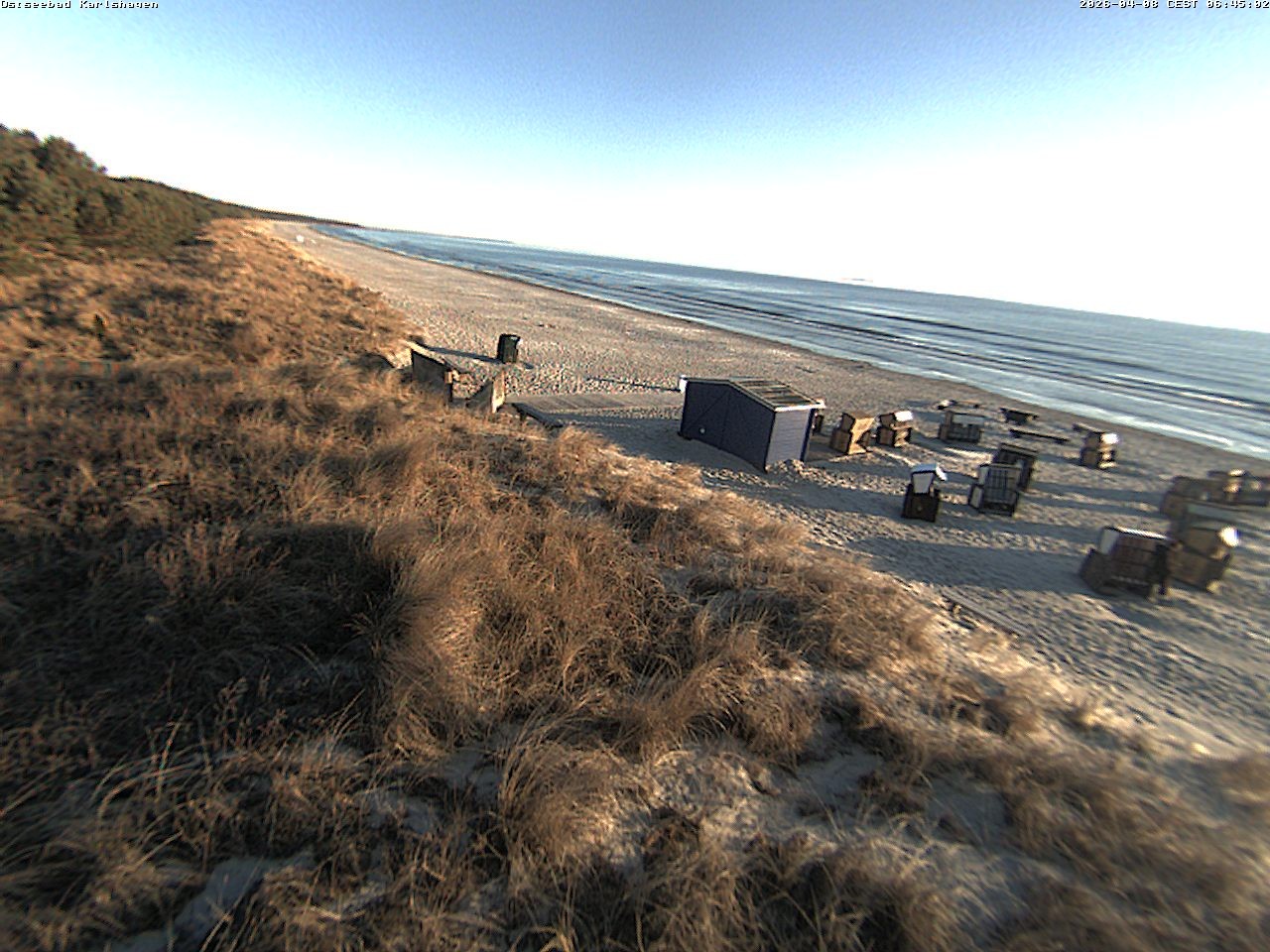 Archiv Foto Webcam Usedom: Strand Karlshagen