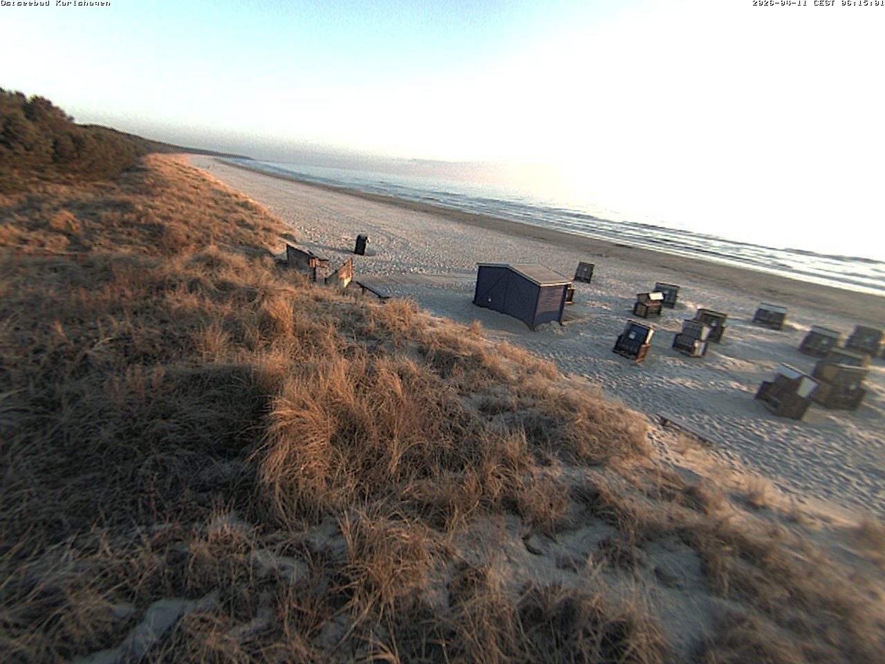 Archiv Foto Webcam Usedom: Strand Karlshagen