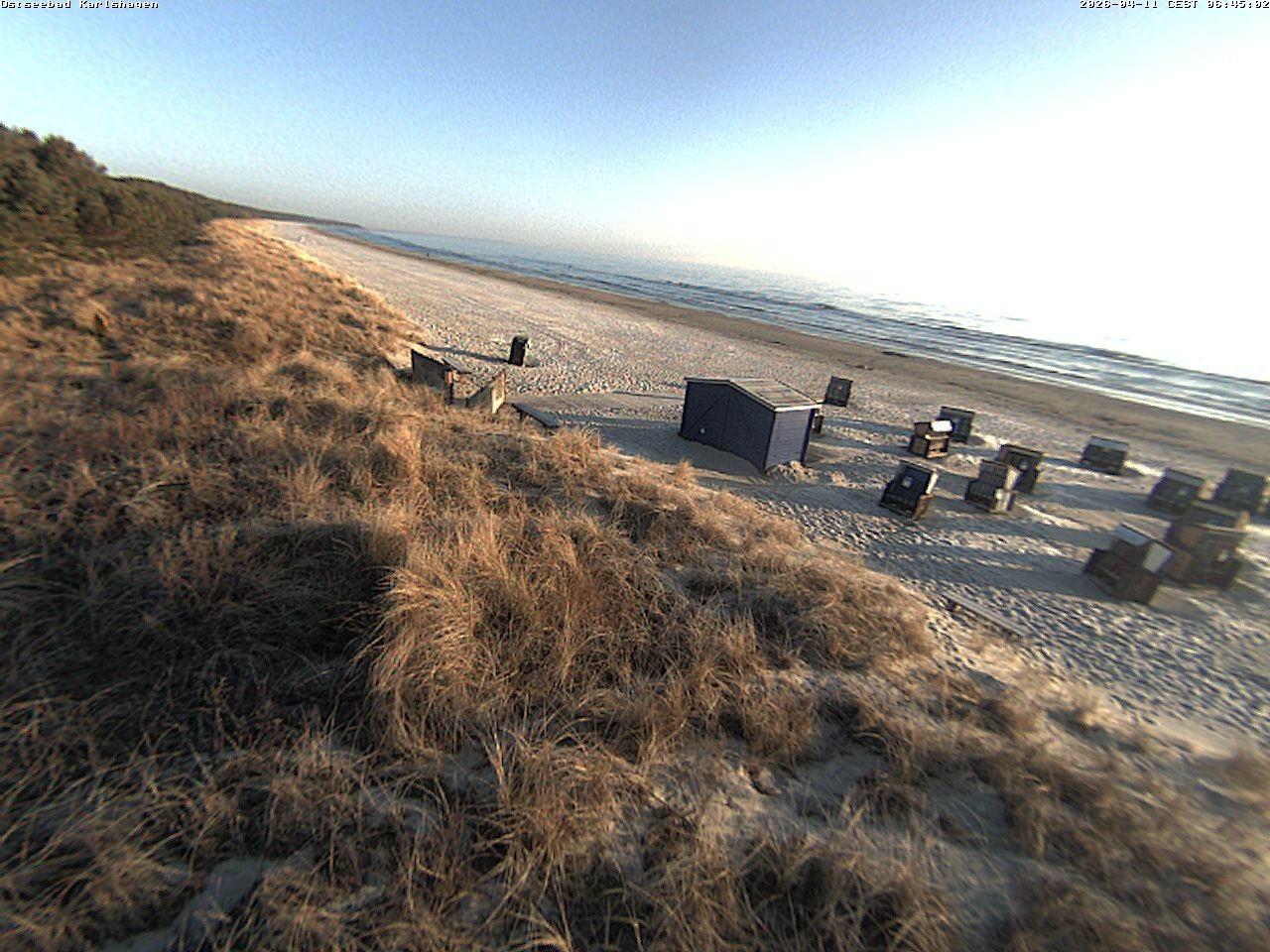 Archiv Foto Webcam Usedom: Strand Karlshagen