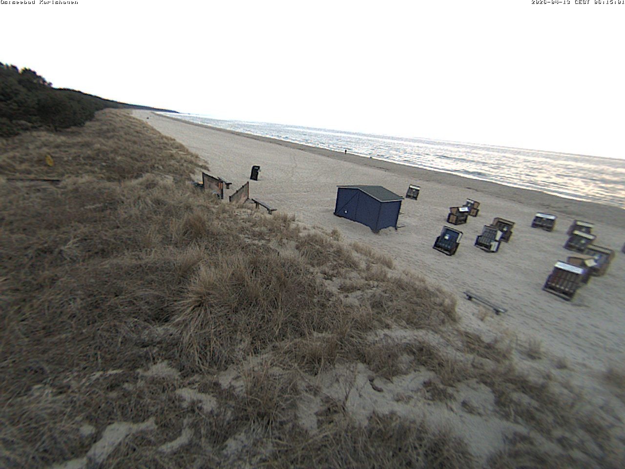 Archiv Foto Webcam Usedom: Strand Karlshagen