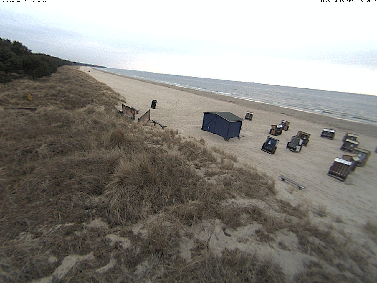 Archiv Foto Webcam Usedom: Strand Karlshagen