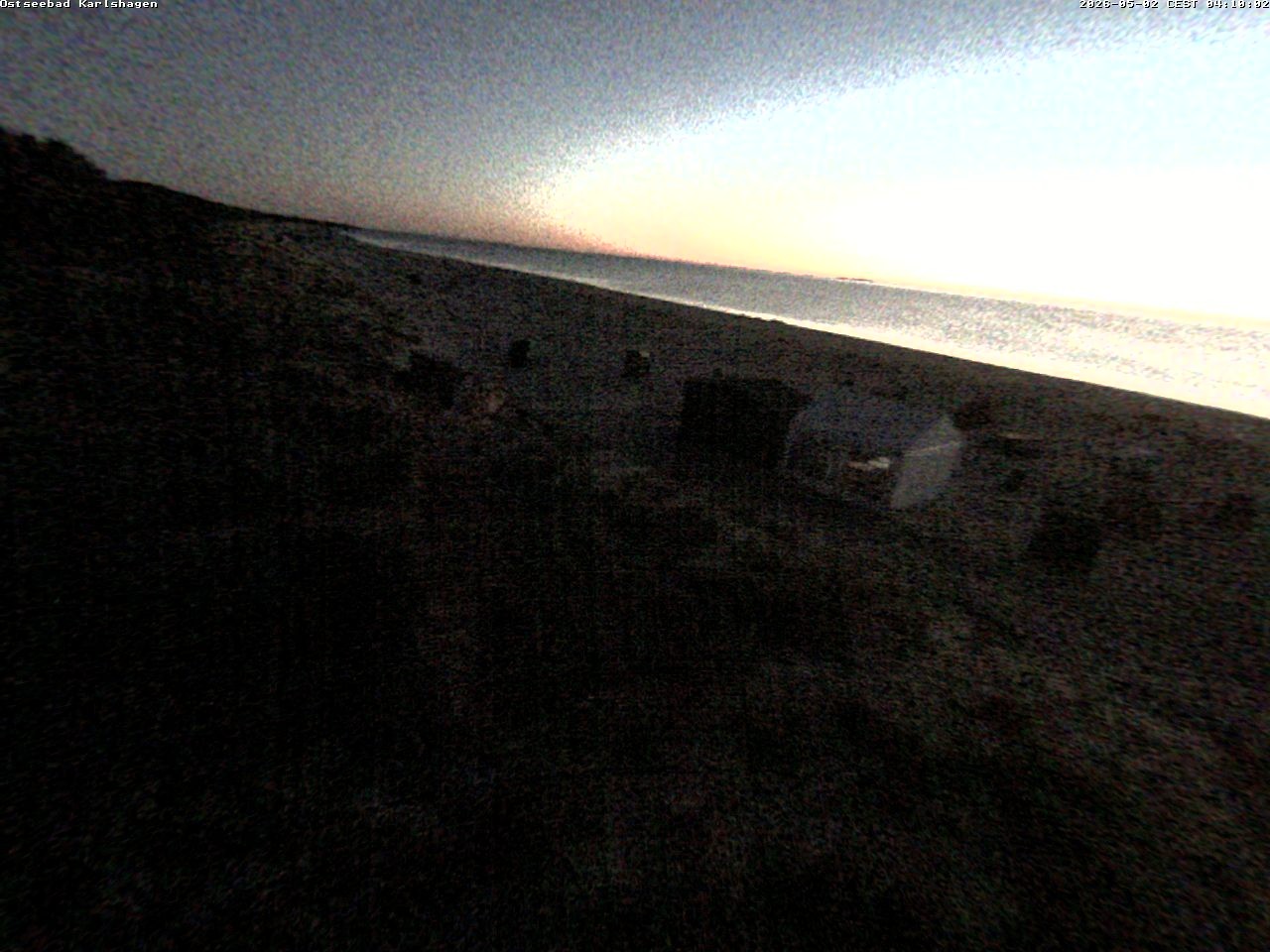 Archiv Foto Webcam Usedom: Strand Karlshagen