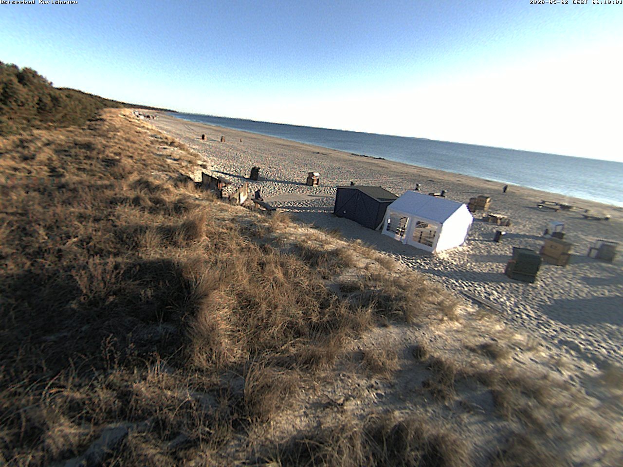 Archiv Foto Webcam Usedom: Strand Karlshagen