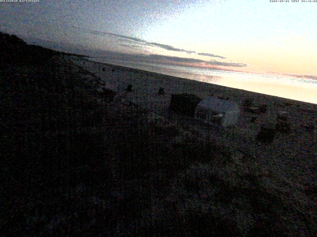 Archiv Foto Webcam Usedom: Strand Karlshagen