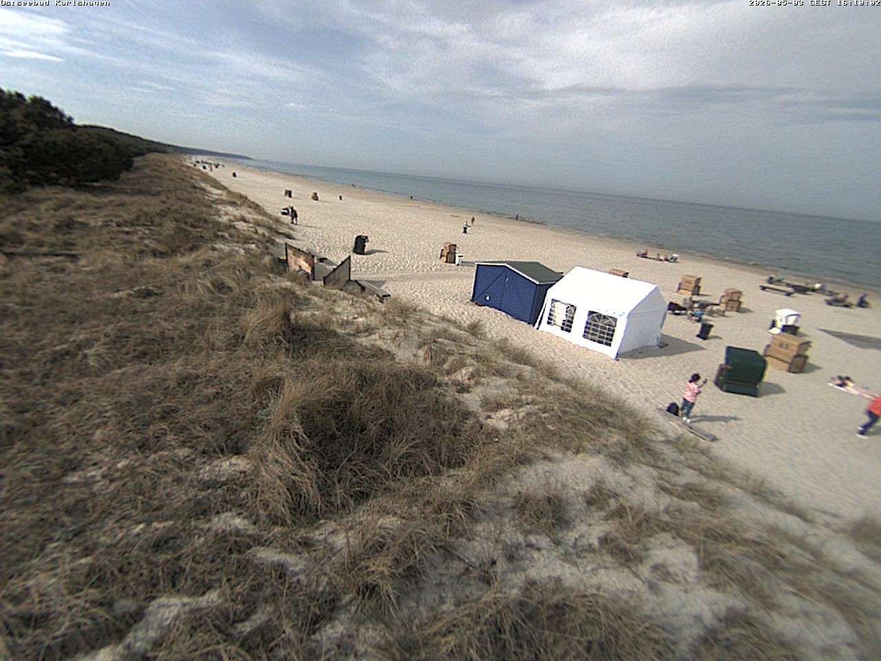 Archiv Foto Webcam Usedom: Strand Karlshagen