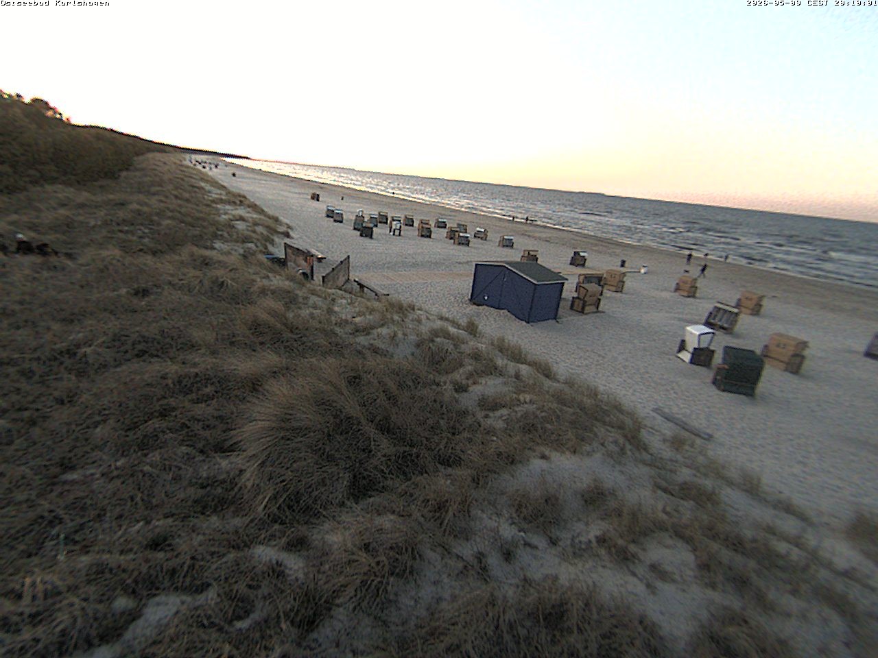 Archiv Foto Webcam Usedom: Strand Karlshagen