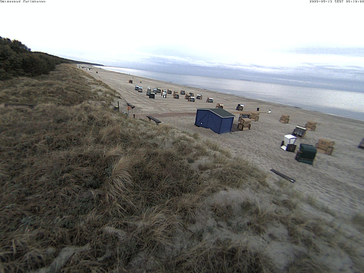 Archiv Foto Webcam Usedom: Strand Karlshagen
