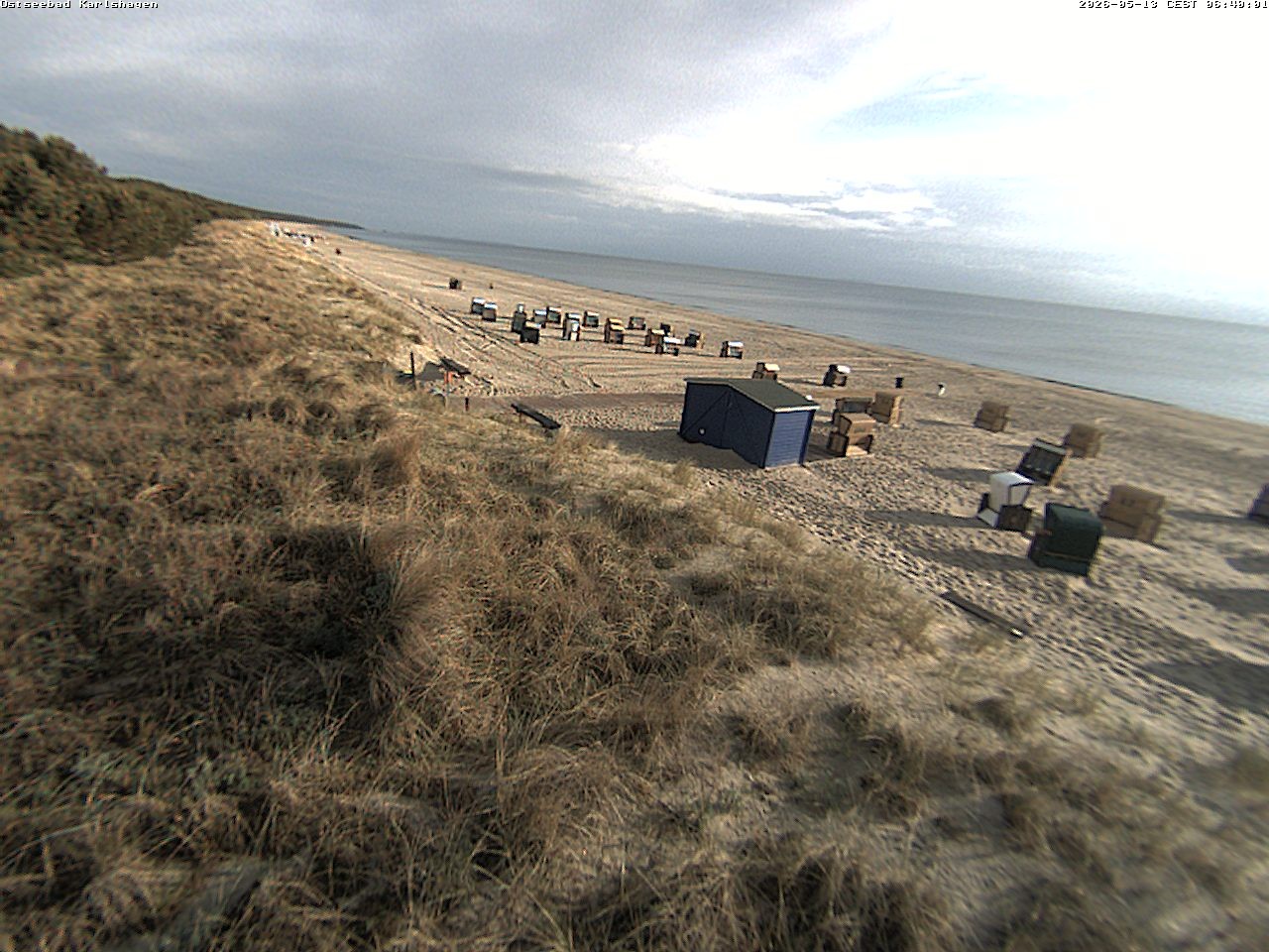 Archiv Foto Webcam Usedom: Strand Karlshagen