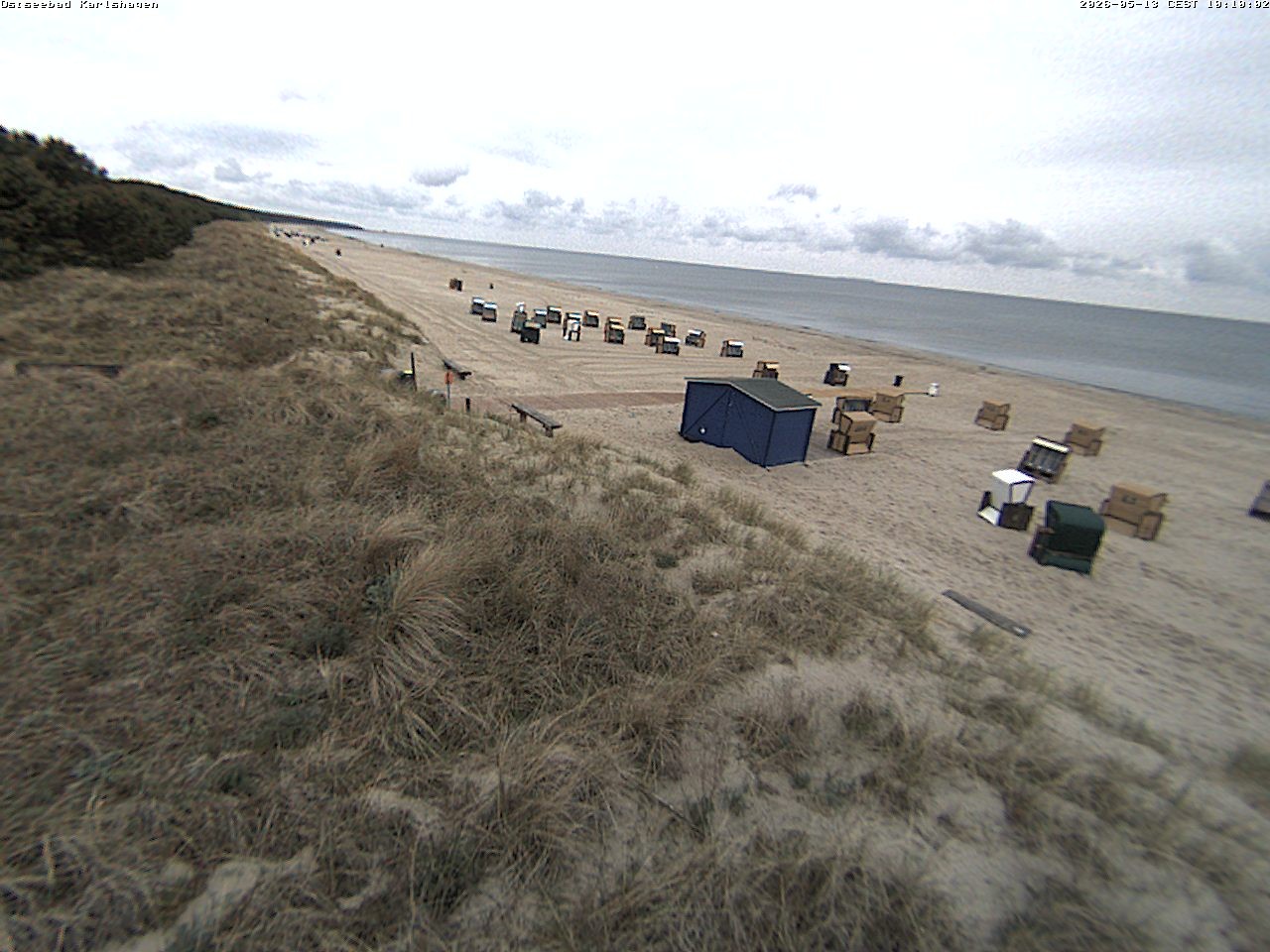 Archiv Foto Webcam Usedom: Strand Karlshagen