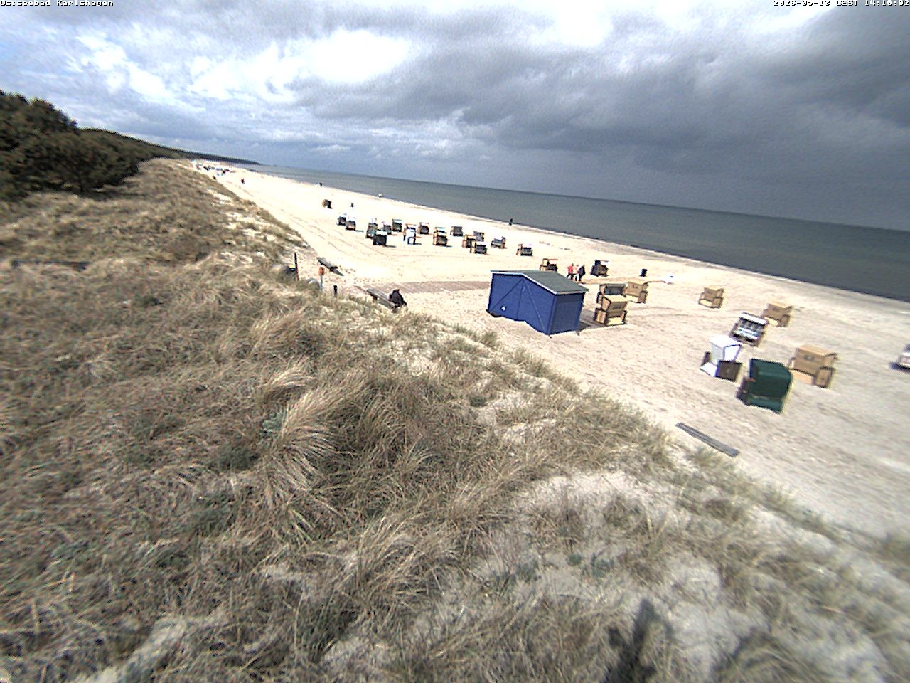 Archiv Foto Webcam Usedom: Strand Karlshagen