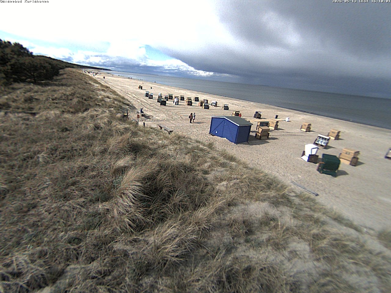 Archiv Foto Webcam Usedom: Strand Karlshagen