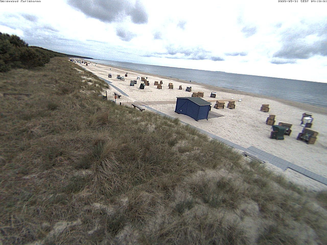 Archived image Webcam View to beach Karlshagen