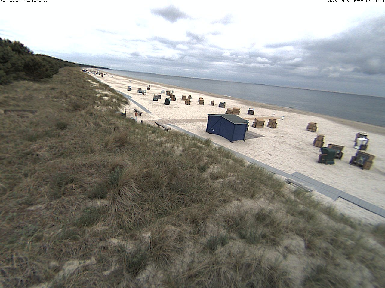 Archived image Webcam View to beach Karlshagen