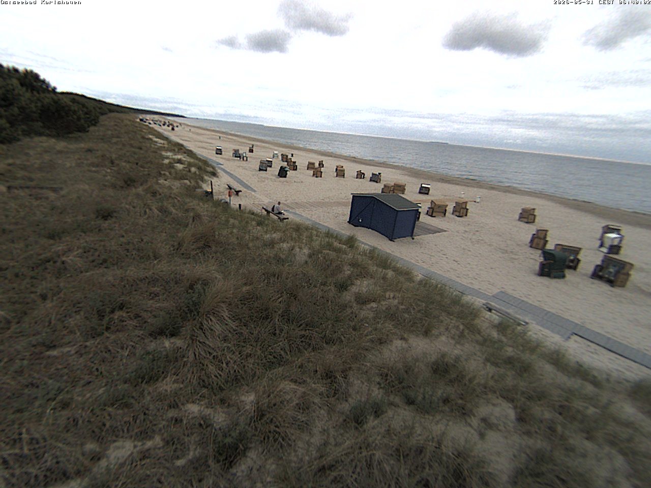 Archived image Webcam View to beach Karlshagen