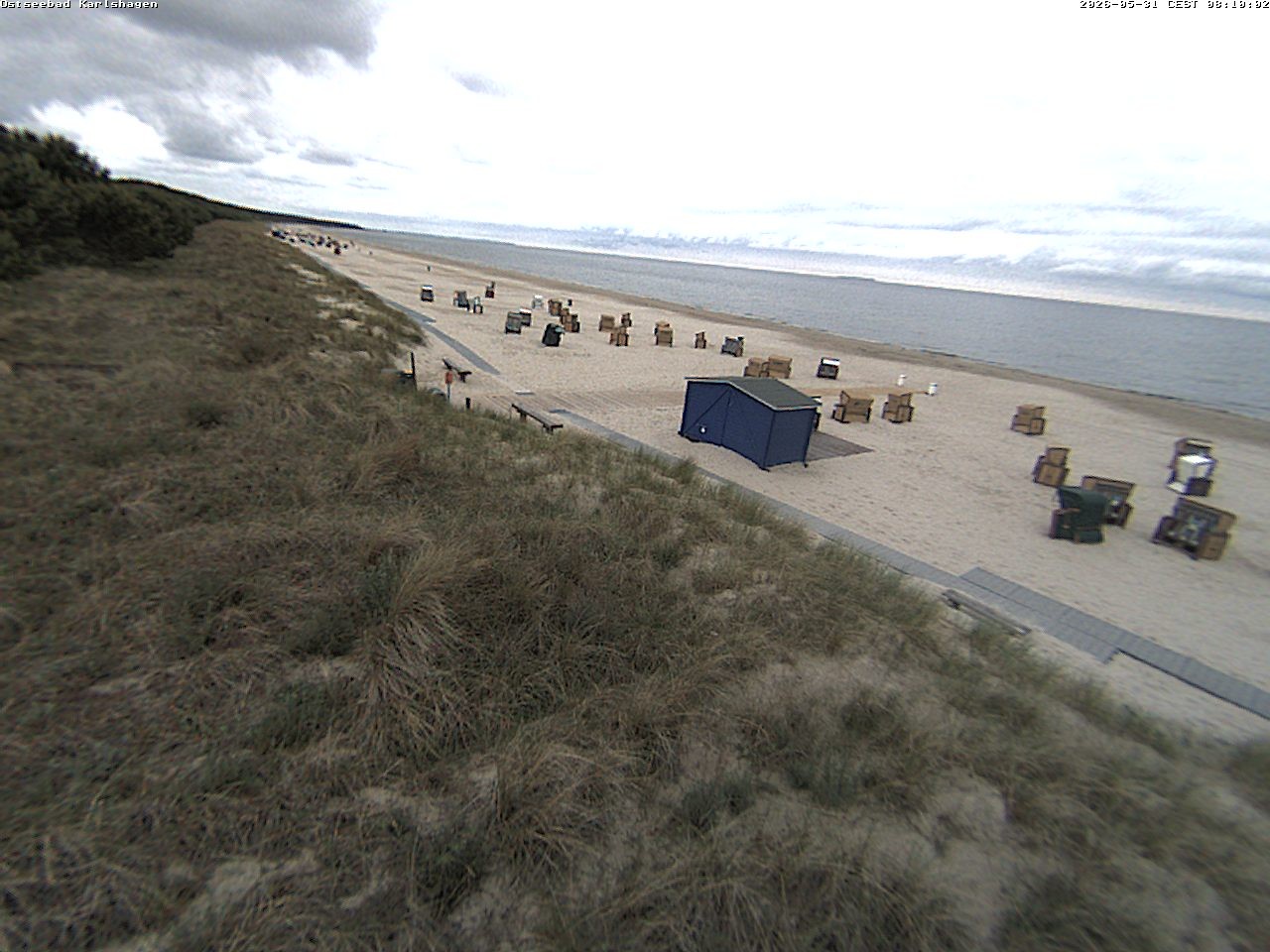 Archived image Webcam View to beach Karlshagen
