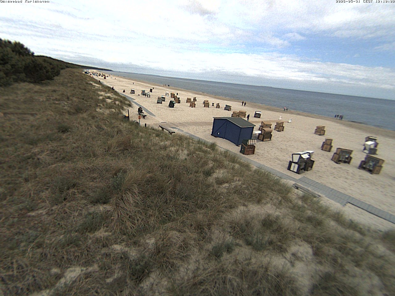 Archived image Webcam View to beach Karlshagen