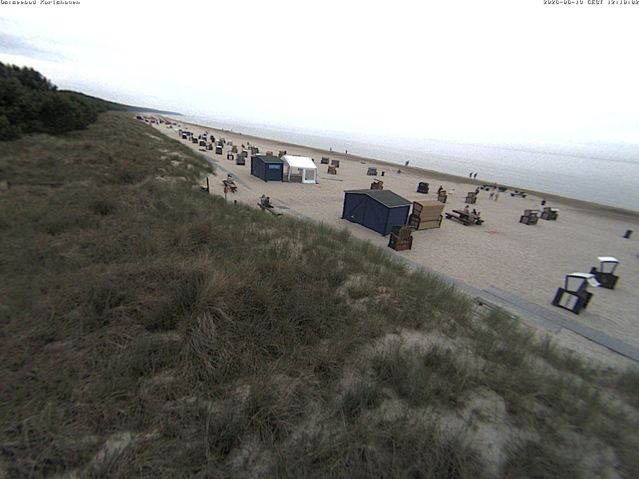 Archived image Webcam View to beach Karlshagen