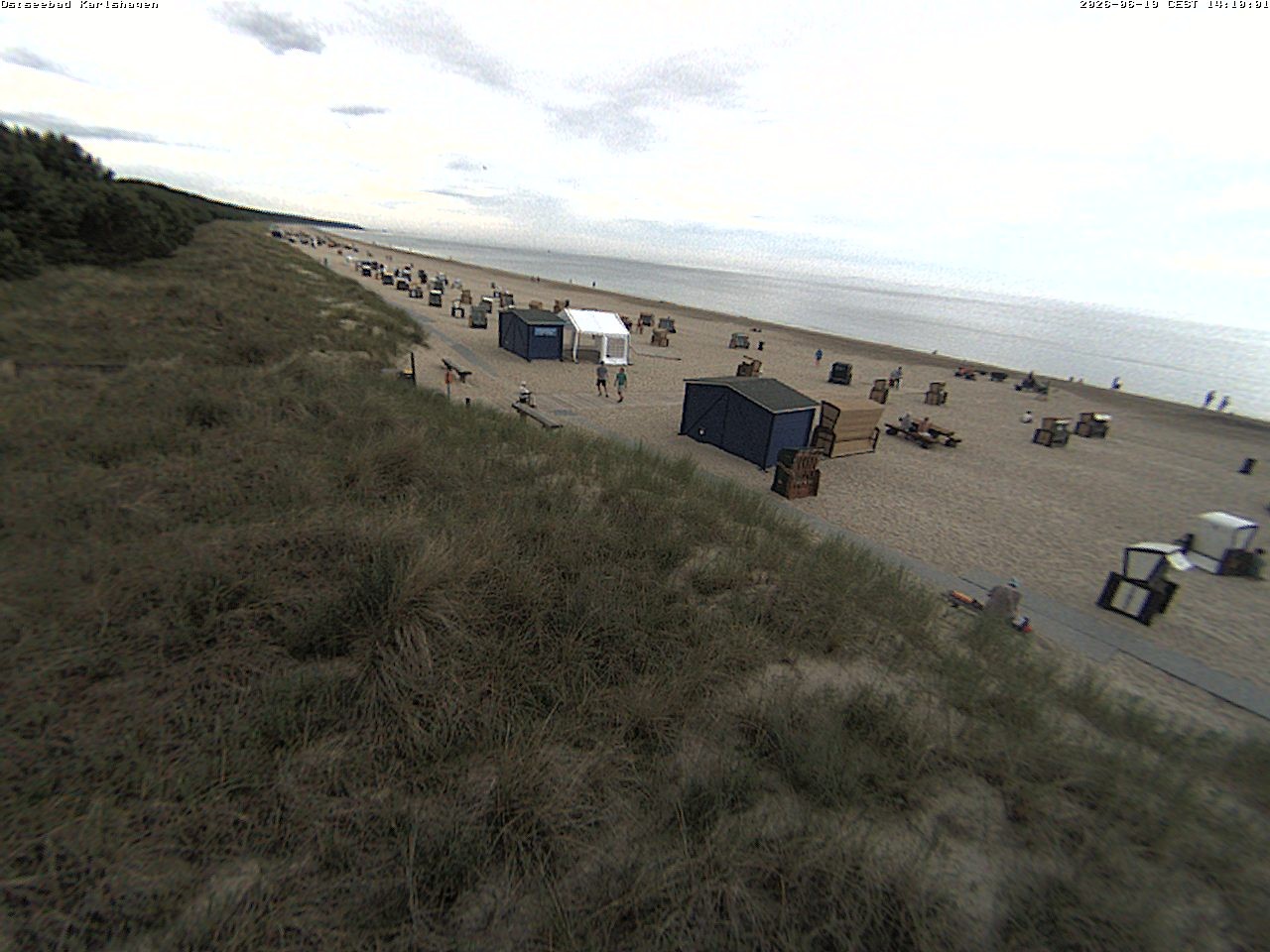 Archived image Webcam View to beach Karlshagen