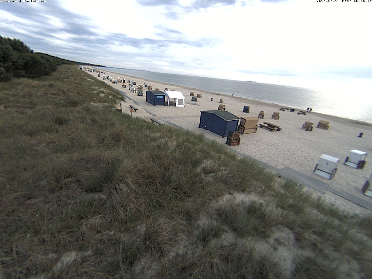 Archiv Foto Webcam Usedom: Strand Karlshagen