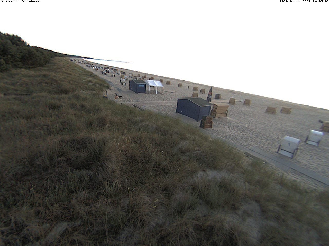Archiv Foto Webcam Usedom: Strand Karlshagen