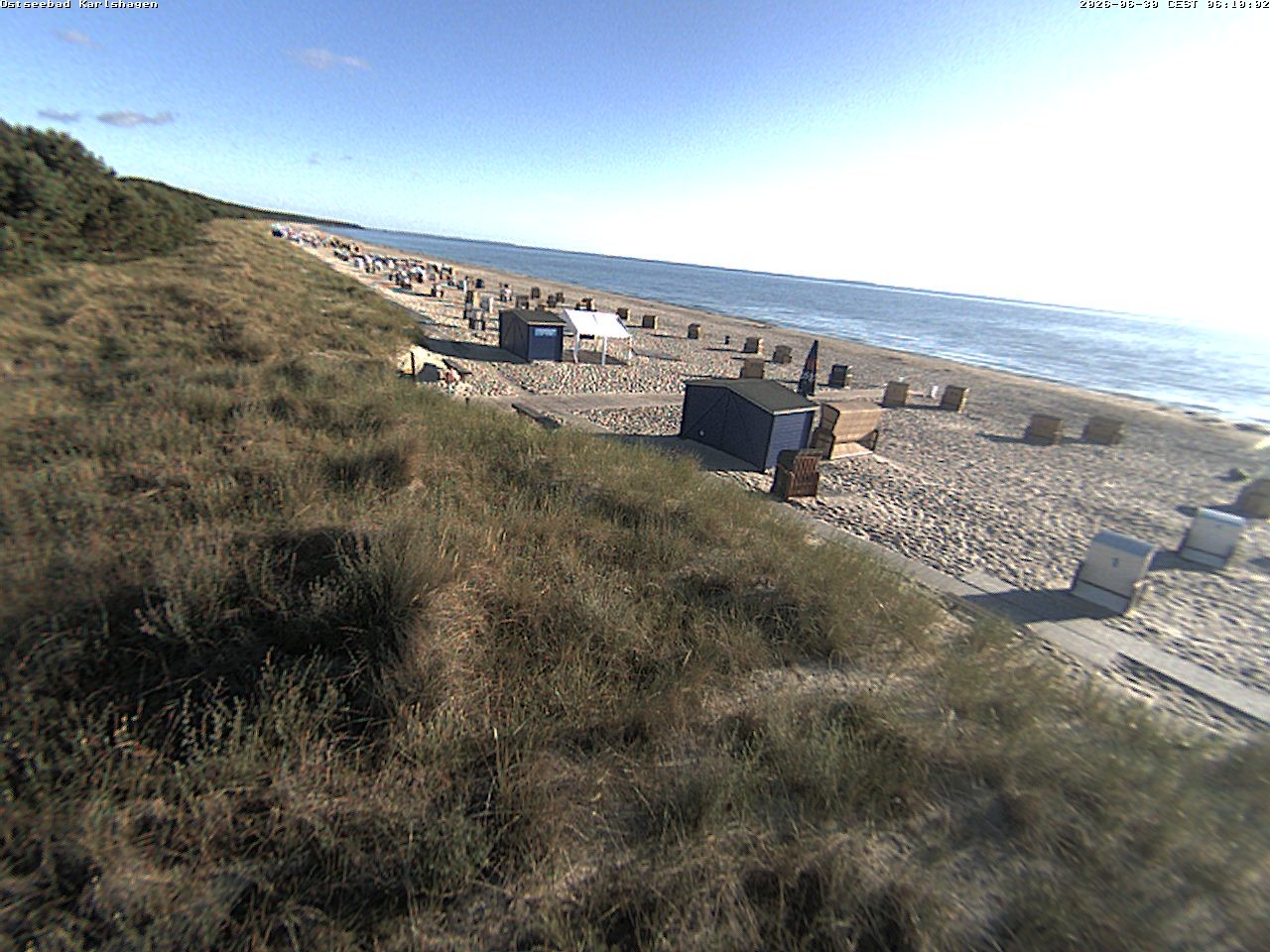 Archiv Foto Webcam Usedom: Strand Karlshagen