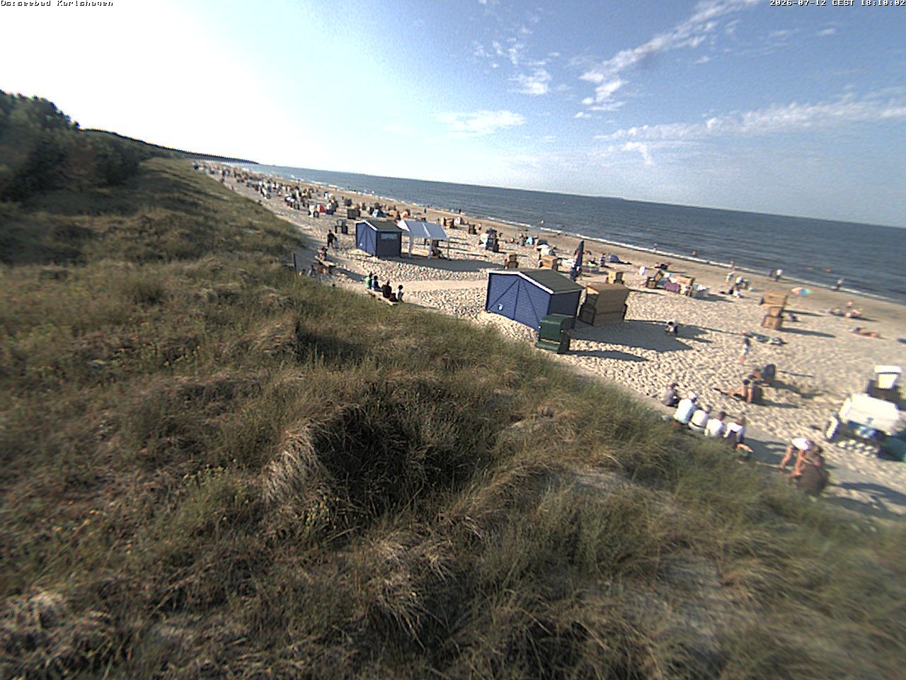 Archived image Webcam View to beach Karlshagen