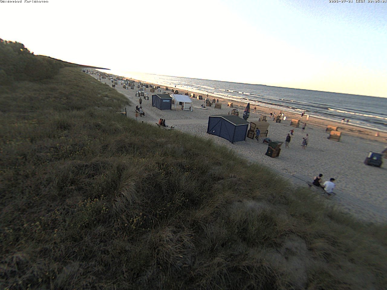 Archiv Foto Webcam Usedom: Strand Karlshagen