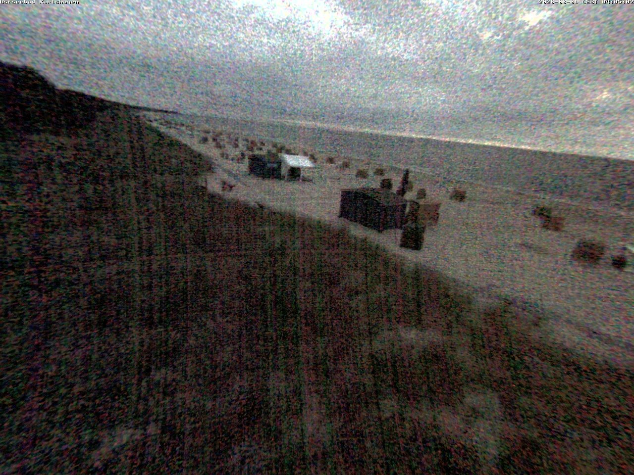 Archiv Foto Webcam Usedom: Strand Karlshagen
