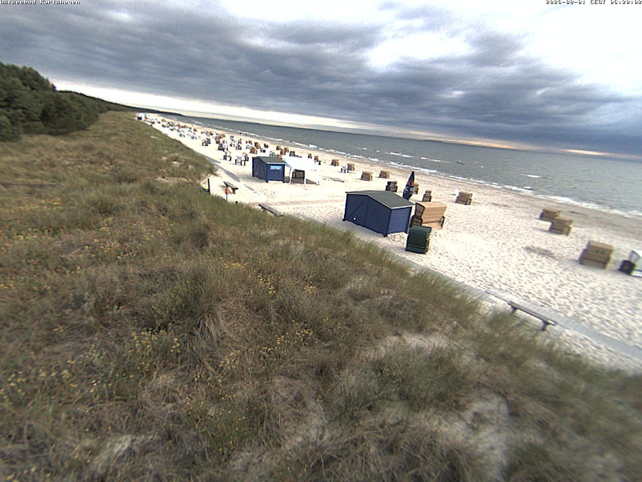 Archiv Foto Webcam Usedom: Strand Karlshagen