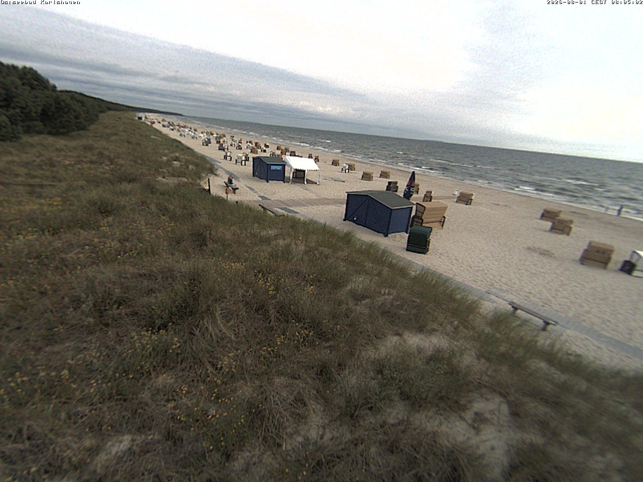 Archiv Foto Webcam Usedom: Strand Karlshagen
