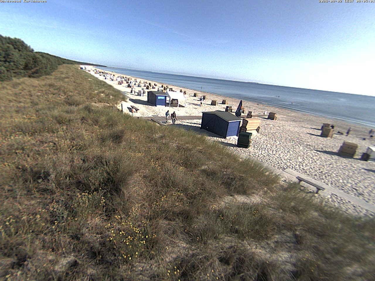 Archiv Foto Webcam Usedom: Strand Karlshagen